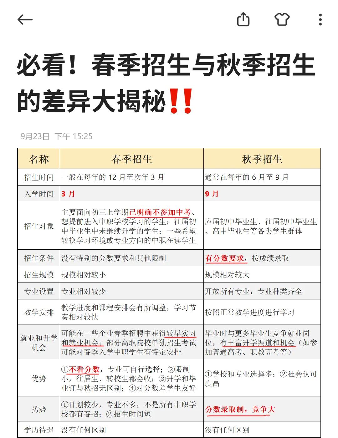 秋招的区别 春招与秋招的区别 
